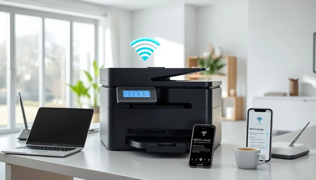 How to connect your printer to the Wi-Fi