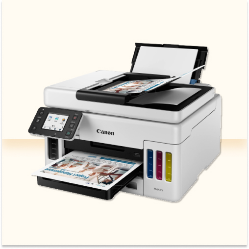 Canon MAXIFY GX6021 Wireless MegaTank Small Office Inkjet All-in-One Color Printer