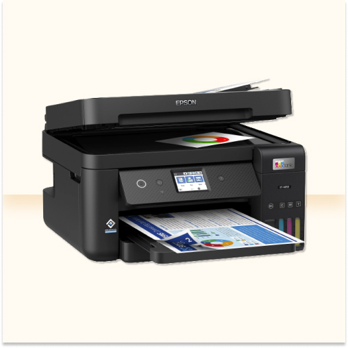 Epson® EcoTank® ET-4850 Inkjet All-in-One Color Printer