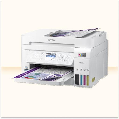 Epson® EcoTank® ET-3850 All-in-One Supertank Color Printer