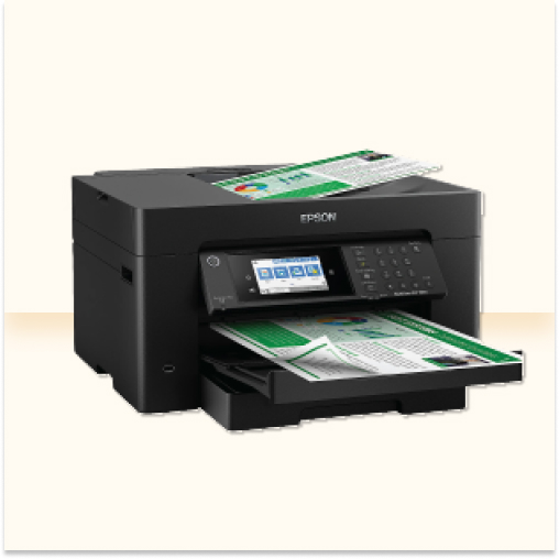 Epson® Pro WF-7820 Wireless Inkjet All-In-One Color Printer