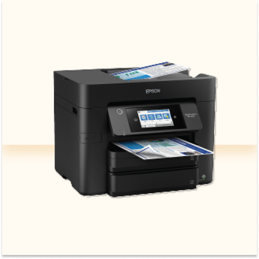 Epson®Pro WF-4830 Wireless Inkjet All-In-One Color Printer