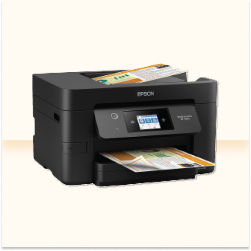 Epson®Pro WF-3820 Wireless Inkjet All-In-One Color Printer