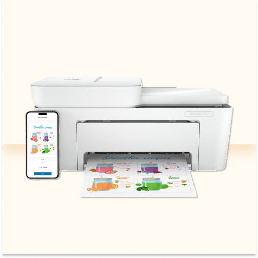 HP DeskJet 4155e Wireless All-in-One Color Printer
