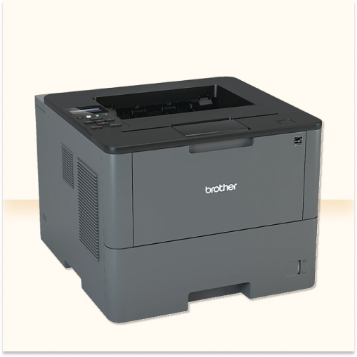 Brother® HL-L6200DW Wireless Laser Monochrome Printer