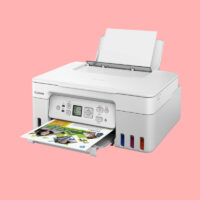 canon® PIXMA™ G3270 MegaTank Wireless Inkjet All-In-One Color Printer, White - Image 3